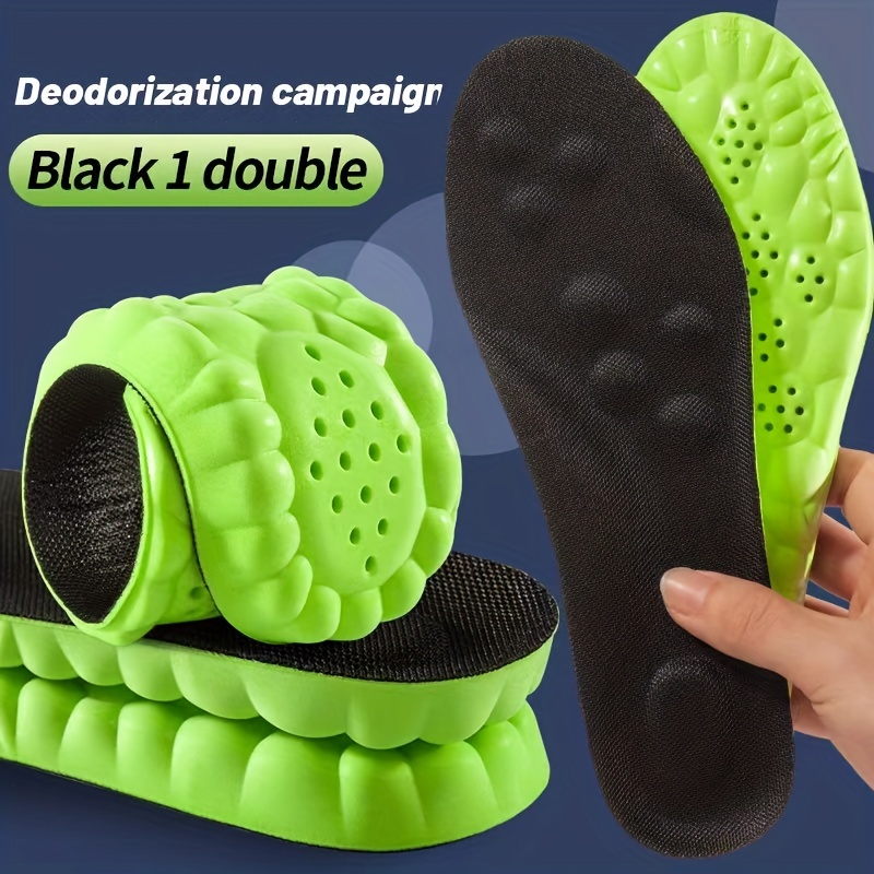 Insole Arch Support - 1 쌍 4D 슈퍼 소프트 스포츠
