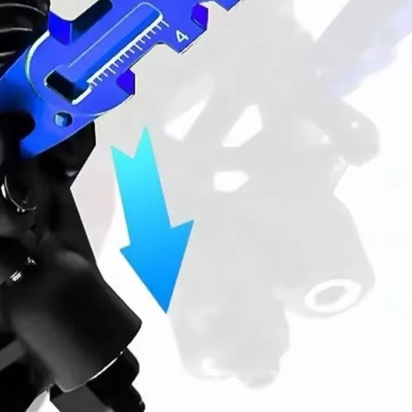 Running Gear In A Car - 1pcs 레드/블루 렌치 RC 자동차 클라이밍