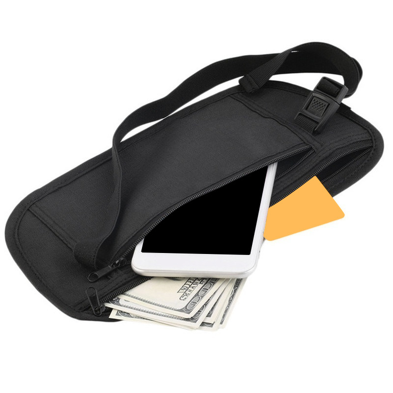 Running Gear Phone Holder - 보이지 않는 여행 허리 팩 여권