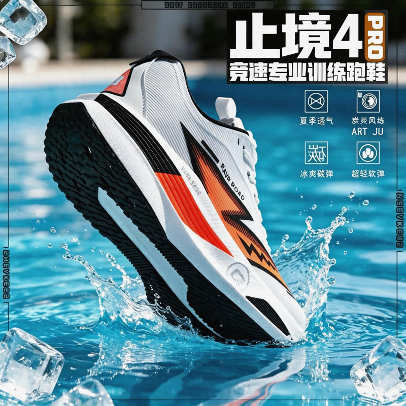 Running Shoe Carbon - 프로 마라톤 러닝화, 내장 카본 파이버