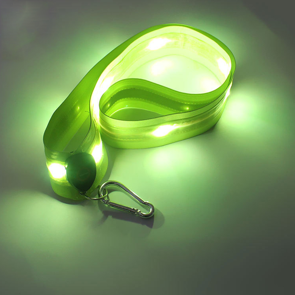 Running Gear For Night - 조명이 있는 어깨끈 충전식 사이클링 LED