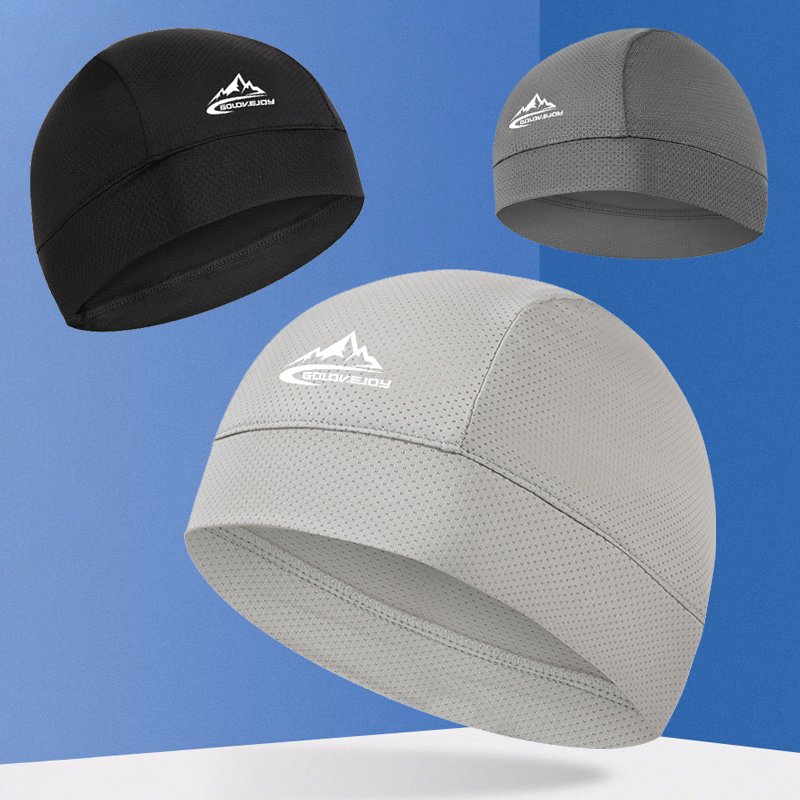 Running Gear Hat - 냉각 해골 모자 헬멧 라이닝 통기성