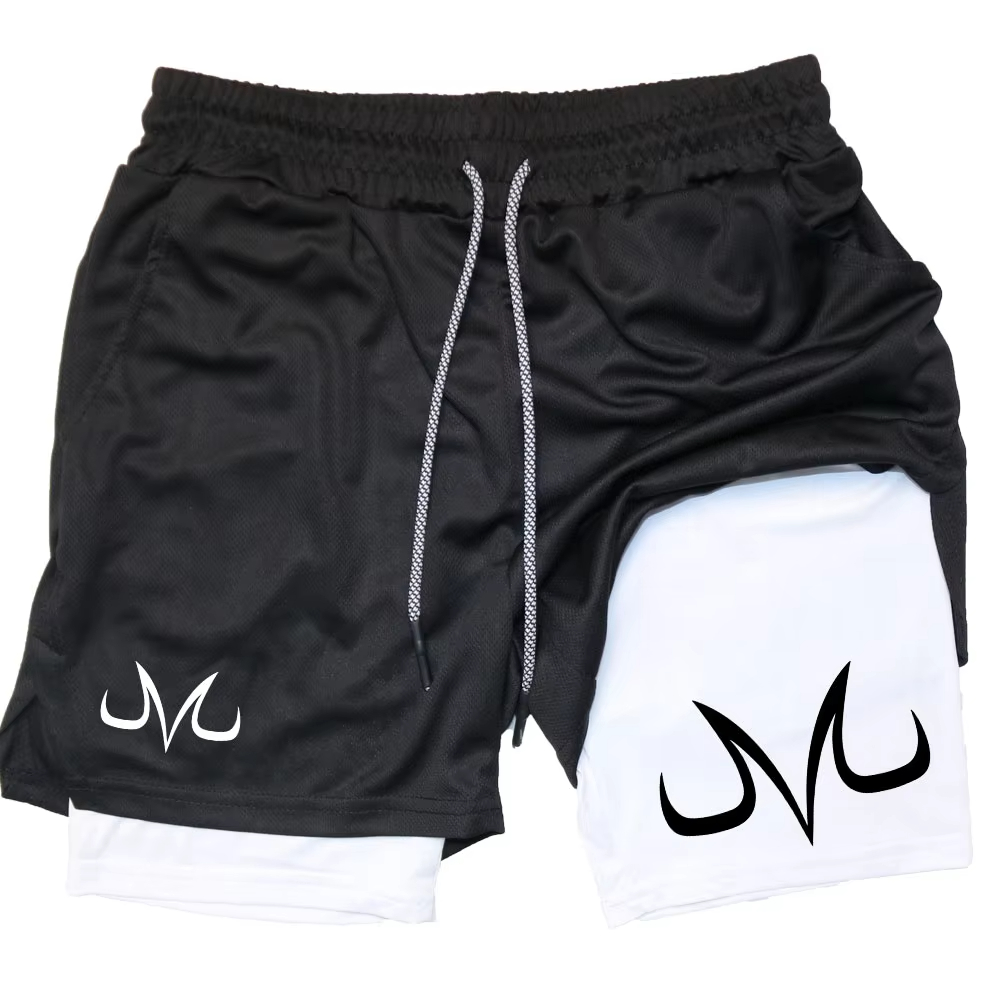 Running Gear Satisfy - 애니메이션 프린트 토지 남성용 짐 캐주얼