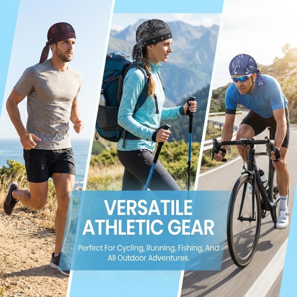 1-5pcs 냉각 스컬 캡 헬멧 라이너 통기성 땀 흡수 - Running Gear Hat 리뷰 및 가격
