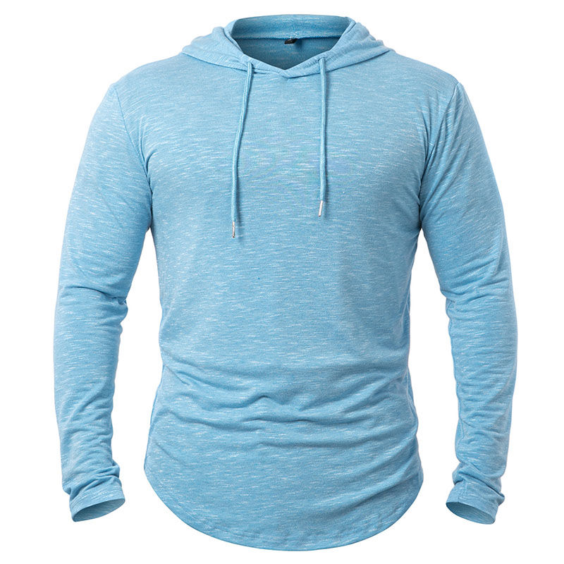 남성용 경량 운동 후드 긴 소매 운동 스포츠 후드 셔츠 - Running Gear Satisfy 리뷰 및 가격