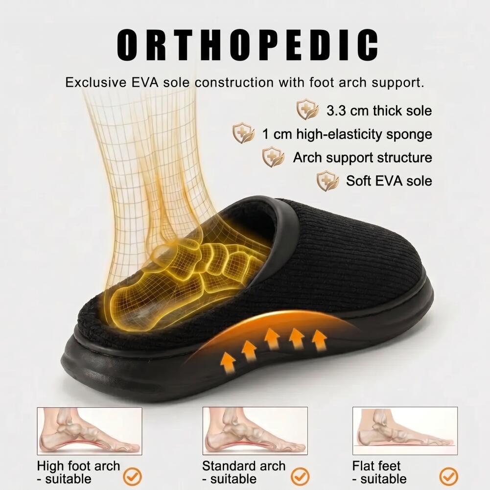 남성용 와이드 라스트 아치 서포트 플랫폼 슬리퍼 EVA - Insole Arch Support 리뷰 및 가격