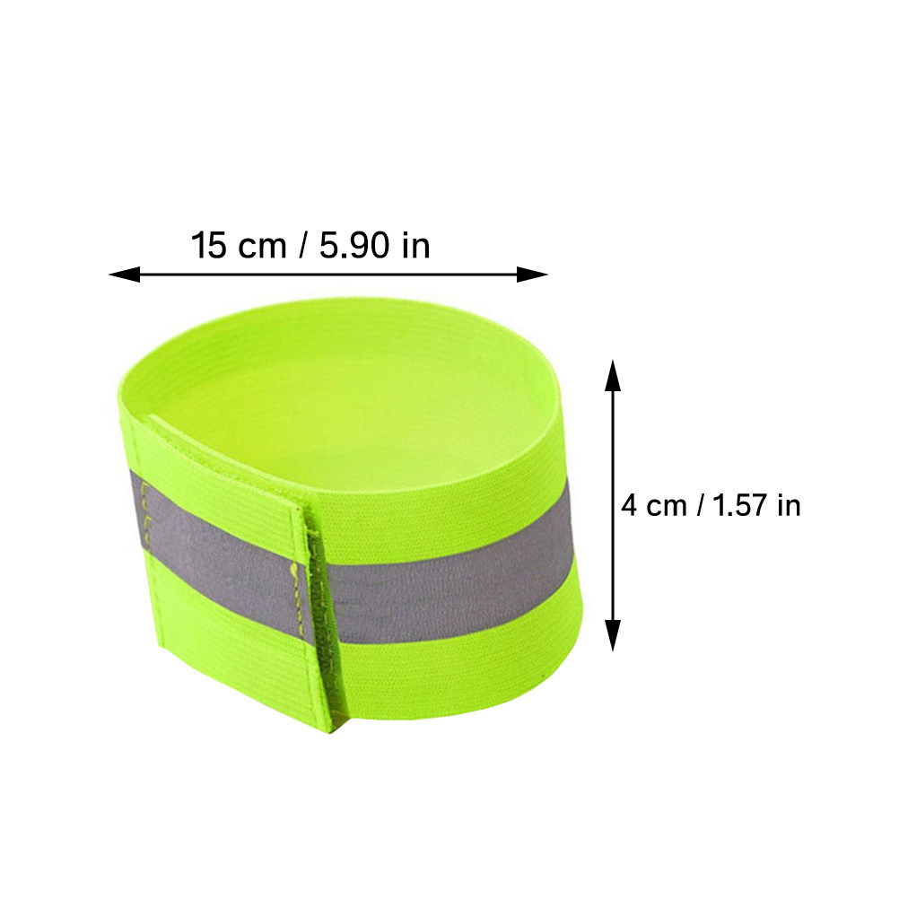 4Pcs 조정 가능한 반사 밴드 손목 발목 팔 안전 장 - Running Gear For Night 리뷰 및 가격