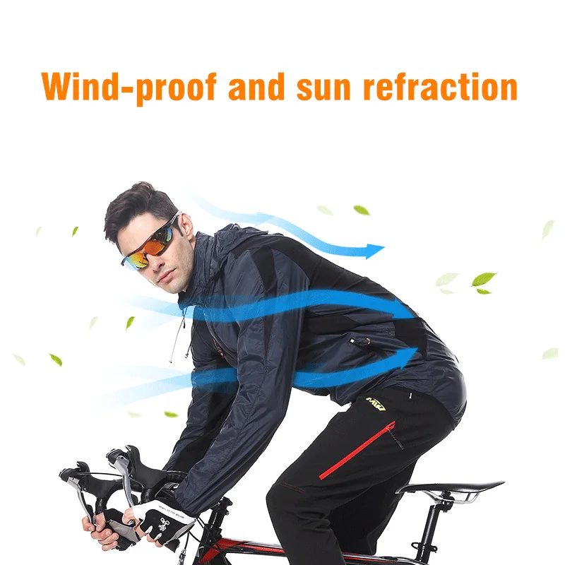 남성 및 여성용 반사 방수 사이클링 재킷, 방풍 MTB - Running Gear Jacket 리뷰 및 가격