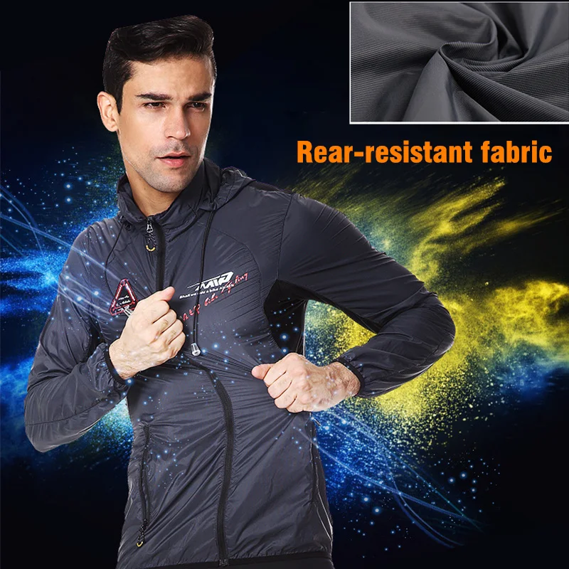 남성 및 여성용 반사 방수 사이클링 재킷, 방풍 MTB - Running Gear Jacket 리뷰 및 가격