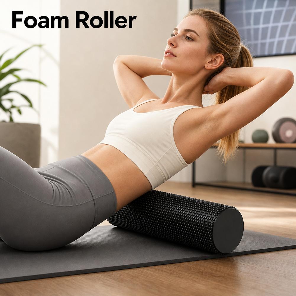 EVA 요가 폼롤러 고밀도 운동 회복 바디 쉐이핑 필라 - Muscle Roller Stick 리뷰 및 가격