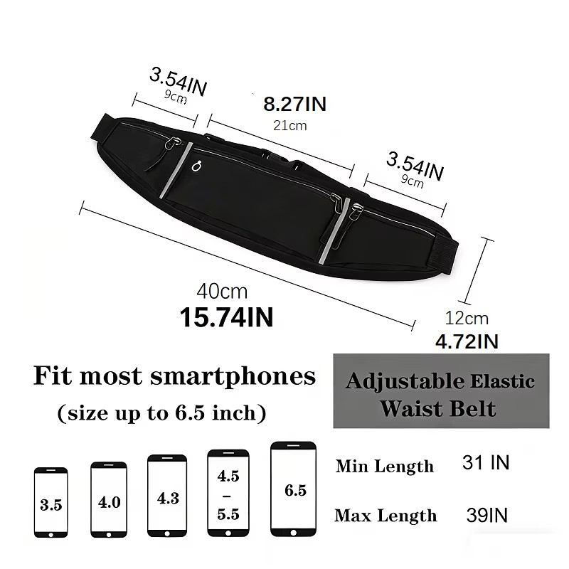 전문 러닝 허리 가방 스포츠 벨트 파우치 휴대폰 케이스 - Running Gear Phone Holder 리뷰 및 가격