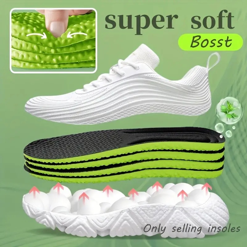 2 쌍 스포츠 러닝 깔창 신발 용 부드러운 충격 흡수  - Insole Arch Support 리뷰 및 가격